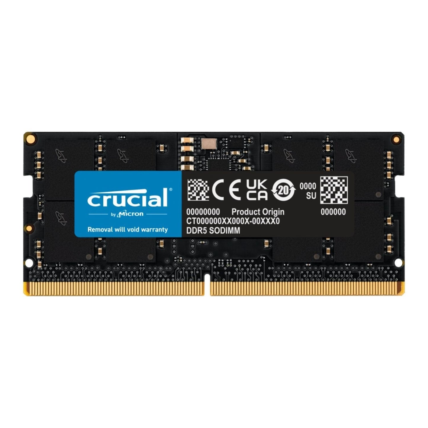 Crucial 8GB DDR5 5600MHz SO-DIMM | Laptop Memory Module | CL46 | 1.1V | Compact High-Speed RAM Upgrade