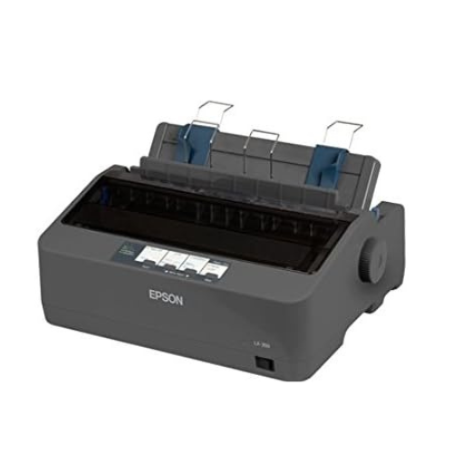 Epson LX-350 9-Pin Dot Matrix Printer | Narrow Carriage | Serial Interface | Bi-Directional Printing
