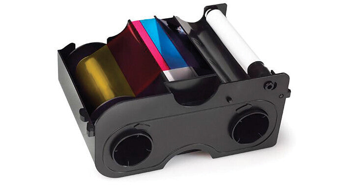 Fargo 45000 YMCKO Full Color Ribbon – 250 Prints for DTC1000 & DTC1250e