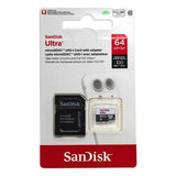 SanDisk Ultra 64GB MicroSDXC Card with Adapter – UHS-I C10, Up to 100MB/s, Android Compatible, High-Speed Memory Card SanDisk