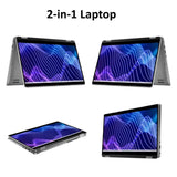 Dell Latitude 3340 2-in-1 Touch Laptop 13.3" FHD – Intel Core i5-1335U, 16GB RAM, 256GB SSD, Windows 11 Pro, Iris Xe, Wi-Fi 6, Convertible with Backpack & USB Hub DELL