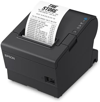 Impresora Térmica POS Ethernet & USB Epson TM-T88VII OmniLink Single-Station Thermal Receipt Printer C31CJ57052