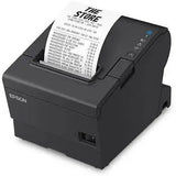Epson TM-T88VII (112) Direct Thermal POS Printer, USB and Ethernet, 180 x 180 DPI, 500 mm/sec, Black EPSON