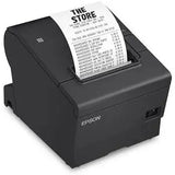 Epson TM-T88VII (112) Direct Thermal POS Printer, USB and Ethernet, 180 x 180 DPI, 500 mm/sec, Black EPSON