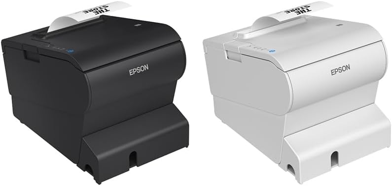 Impresora Térmica POS Ethernet & USB Epson TM-T88VII OmniLink Single-Station Thermal Receipt Printer C31CJ57052