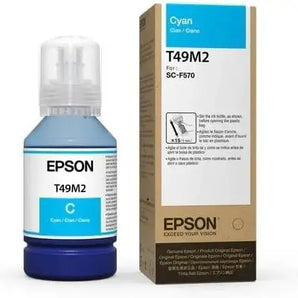 MakerFlo Epson T49M Cyan Sublimation Ink Bottle – 140mL Genuine Epson Dye-Sublimation Ink for SureColor F170 & F570 Printers Orinokia Tech