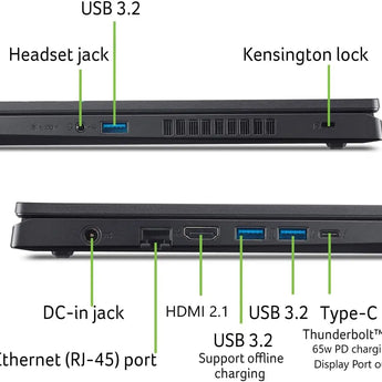 Acer Nitro V 15 Gaming Laptop 15.6" FHD 165Hz – Intel Core i5-13420H, RTX 4050, 8GB RAM, 512GB SSD, Windows 11, Backpack & USB Hub Bundle ACER