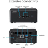 NUC 14 Pro Kit Mini PC | Intel Core i3-100U | 16GB DDR5 RAM | 512GB SSD | 2× Thunderbolt 4 | Supports 4× 4K Monitors | Wi-Fi 6E | Windows 11 Pro | Business Desktop - Orinokia Tech