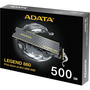 ADATA Legend 860 SSD 500GB (6,000/5,000MB/s) PCIe Gen 4x4 2280, Toolbox SSD Support, NVMe - Orinokia Tech