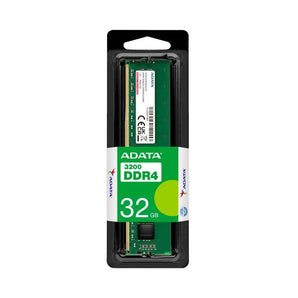 ADATA 32GB DDR4 3200MHz UDIMM Desktop Memory Module – AD4U320032G22-SGN - Orinokia Tech