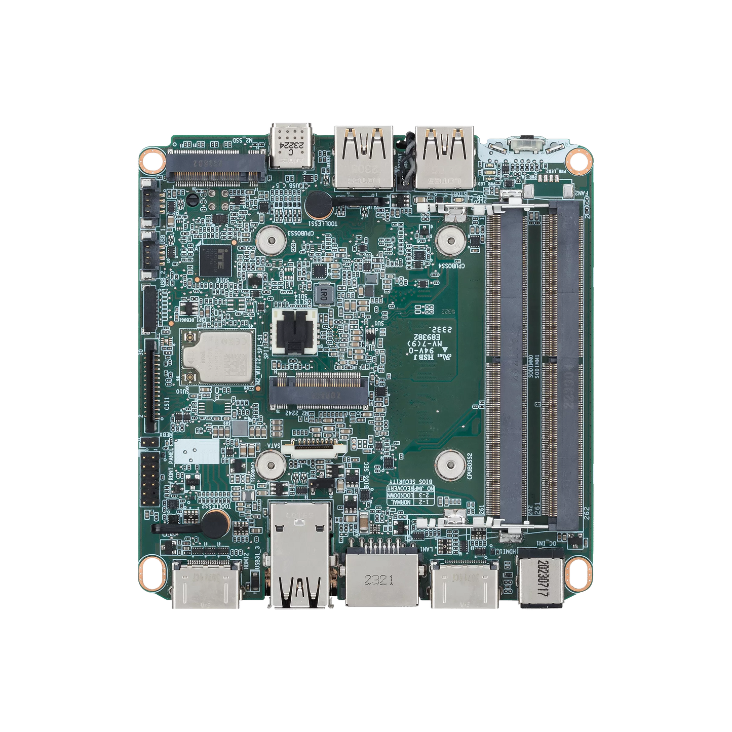 ASUS NUC 14 Pro Barebone System  RNUC14RVHI3 | Intel Core Ultra 5 130U | Supports up to 96GB DDR5 | Thunderbolt 4 | Wi-Fi 6E | Dual HDMI | Compact Tall Chassis