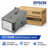 Epson SC13MB Maintenance Box for SureColor SC-T3150 / SC-T5150 Printers – Genuine Replacement Maintenance Tank EPSON