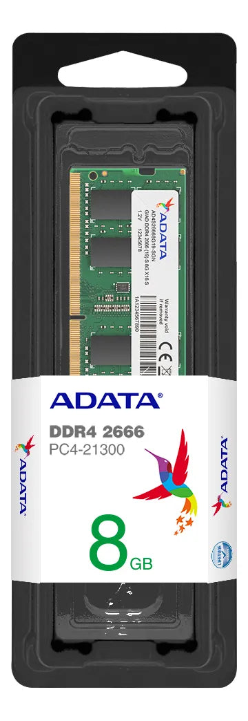 ADATA 8GB DDR4 2666MHz SO-DIMM Laptop Memory Module – AD4S26668G19-SGN