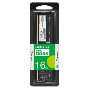 ADATA 16GB DDR5 5600MHz Desktop Memory RAM Module – High Performance UDIMM for PC Upgrade (AD5U560016G-S) ADATA