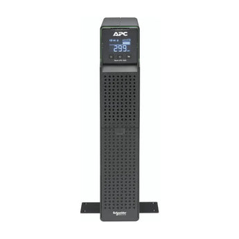 APC Smart-UPS BR1500RM2U 1500VA Rack Mount Battery Backup, 120V, AVR, LCD Display for Servers & Network Equipment APC