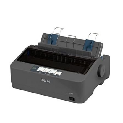 Epson LX-350 9-Pin Dot Matrix Printer | Narrow Carriage | Serial Interface | Bi-Directional Printing