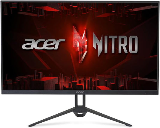 Acer Nitro 27" Full HD IPS Gaming Monitor | 200Hz Refresh | 0.1ms Response | AMD FreeSync Premium | Tilt | DisplayPort & HDMI | Black