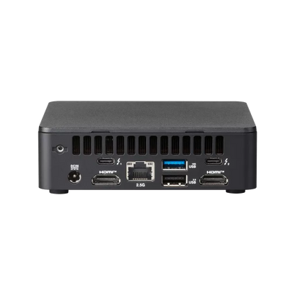 ASUS NUC 13 Pro Slim Kit | Intel Core i5-1350PE vPro | Barebone Mini PC | Intel Iris Xe | Wi-Fi 6E | 2.5Gb Ethernet | Ultra-Compact Black Chassis