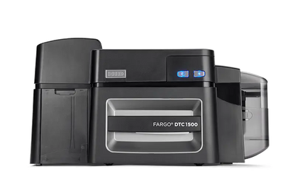 HID FARGO® DTC1500e ID Card Printer & Encoder – Dual-Sided, Fast Card Printing