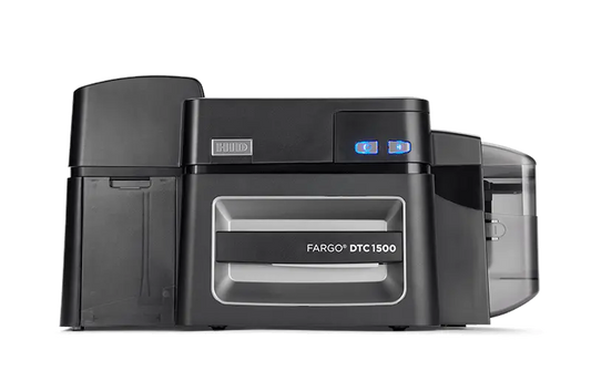 HID FARGO® DTC1500e ID Card Printer & Encoder – Dual-Sided, Fast Card Printing