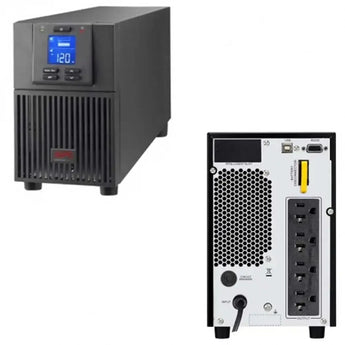 APC Easy UPS SRV2KA 2000VA/1600W Online Double Conversion UPS, Pure Sine Wave, LCD Display, 120V Tower, Zero Transfer Time APC